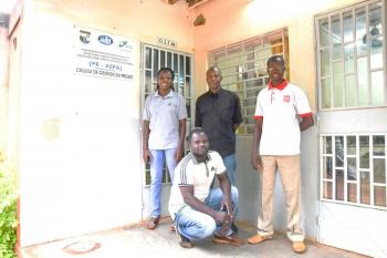 Une vue du service technique Eau-Hygiène-Assainissement de la mairie de Banfora