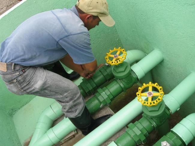 Water treatment plant, Tegucigalpa, Honduras. Photo: Stef Smits/IRC