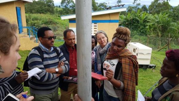 Ethiopia team visiting Uganda, Kabarole