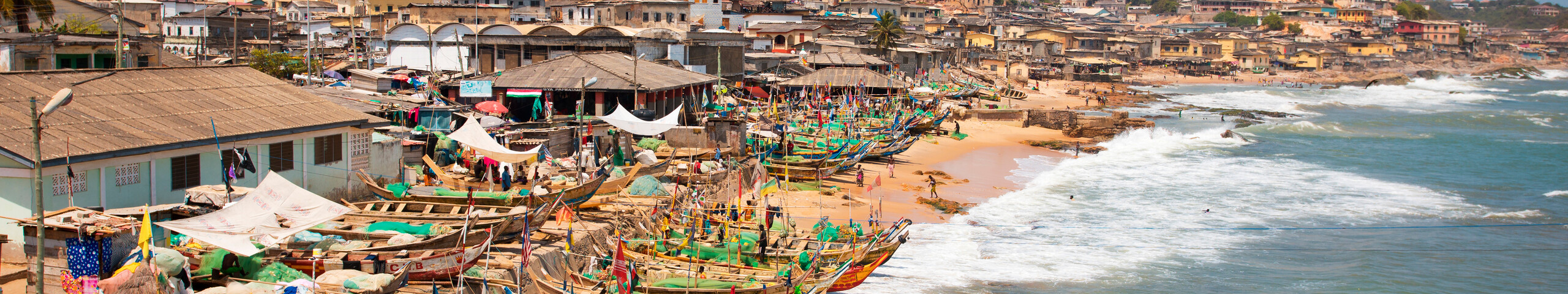  Cape Coast Ghana Atlantic Ocean view