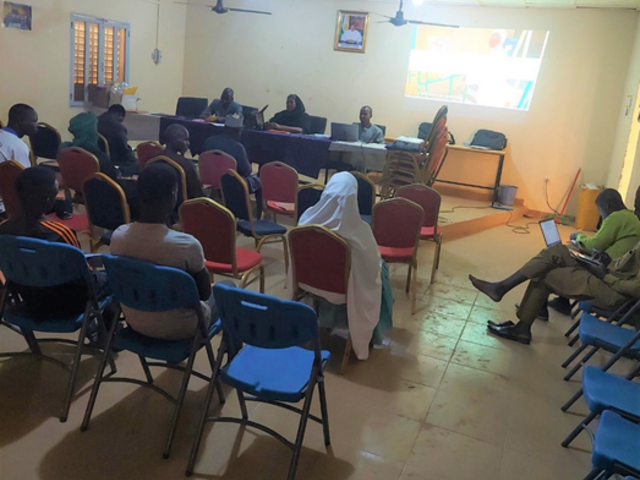 Participants à l'atelier sur le plaidoyer à Kornaka, Niger