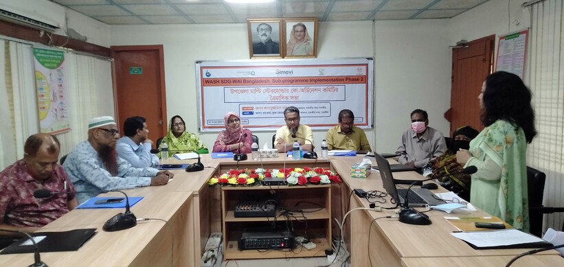 Awareness raising meeting in Satkhira Sadar, Bangladesh (photo courtesy of Simavi)