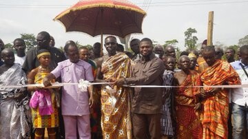 Commissioning of solar-powered water stations