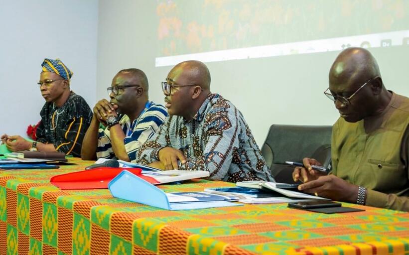 Leadership of the parliamentary select committee on WASH at the session 