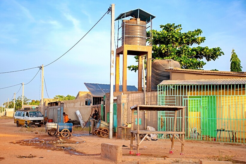 Private water point in Tenkodogo. Photo credit: IRC