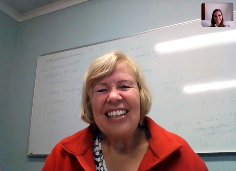 Skype interview with Barbara van Koppen 