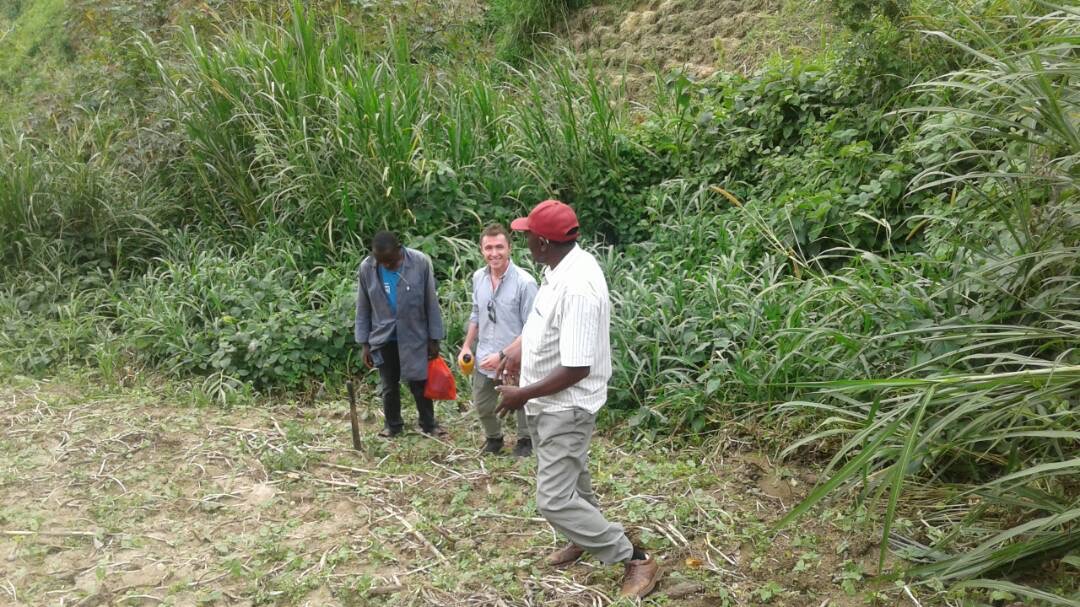 Monitoring a water point (photo Caleb Cord)